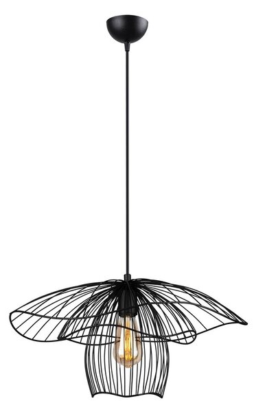 Černé závěsné svítidlo Squid Lighting Root, výška 123 cm