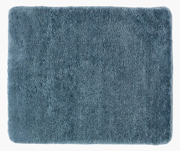 Goldea extra hustý koupelnový kobereček / wc předložka - modrá 50x60 cm 50 x 60 cm