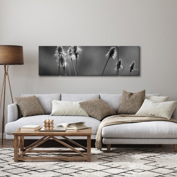 Obraz - Béžová soft grass N⁰2 (170x50 cm)