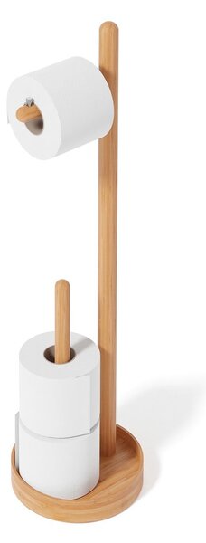 Stojan na toaletní papír z bambusového dřeva Wireworks Yoku
