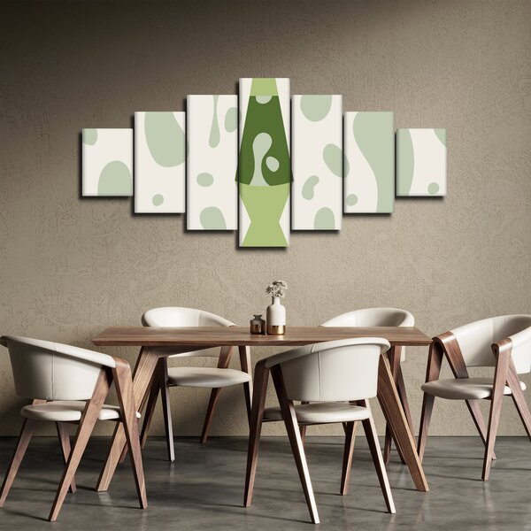 Obraz - Hippies, lávová lampa (210x100 cm)