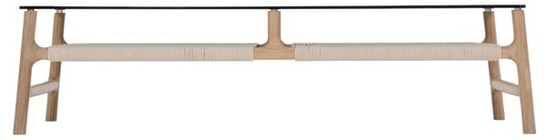 -25 % Dny MOMENTI– Gazzda Kouřově šedý skleněný konferenční stolek Fawn 120 x 60 cm