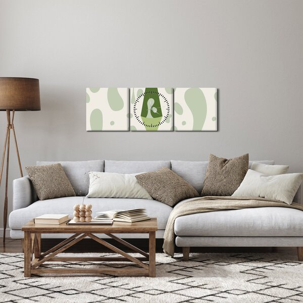 Obraz - Hippies, lávová lampa (s hodinami) (90x30 cm)