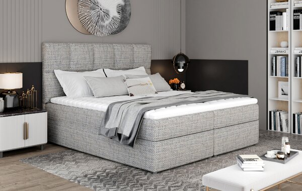 Eltap Čalouněná postel Glossy s úložným prostorem Materiál a barva potahu: Omega 68 - žlutá, Rozměr: 145x200