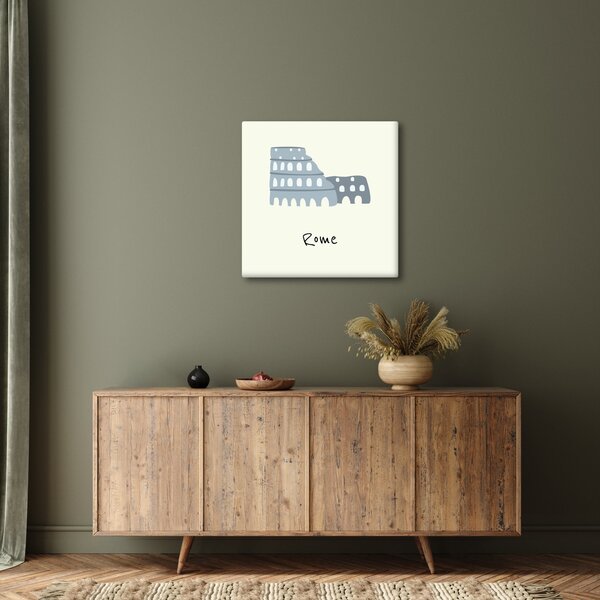 Obraz - Města Evropy N⁰2 (30x30 cm)