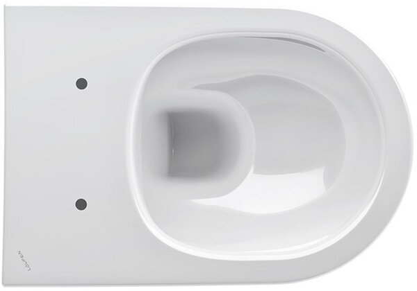 Laufen Pro A wc mísa se sedátkem s pomalým sklápěním závěsná bez splachovacího kruhu bílá lesk H8669570000001