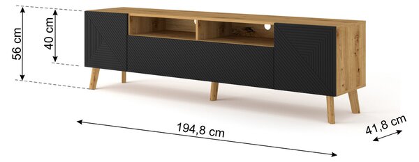 TV stolek/skříňka Luxina. Akce -20%