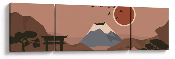 Obraz - Japonsko N⁰1 (170x50 cm)