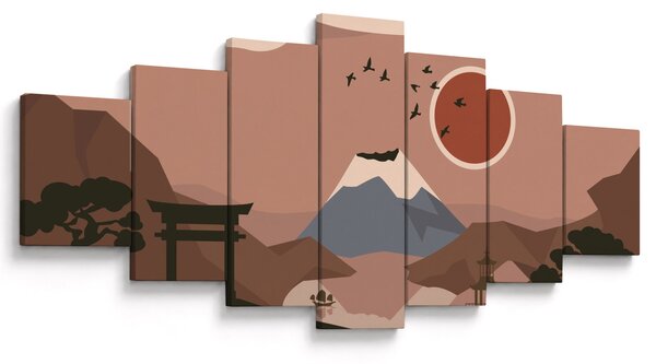 Obraz - Japonsko N⁰1 (210x100 cm)