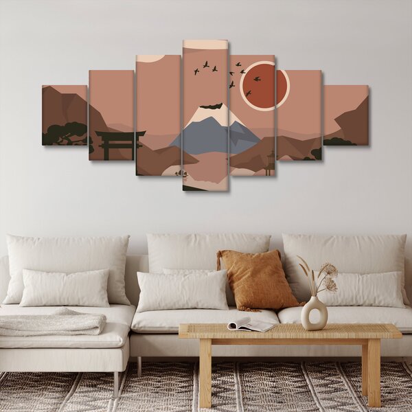 Obraz - Japonsko N⁰1 (210x100 cm)