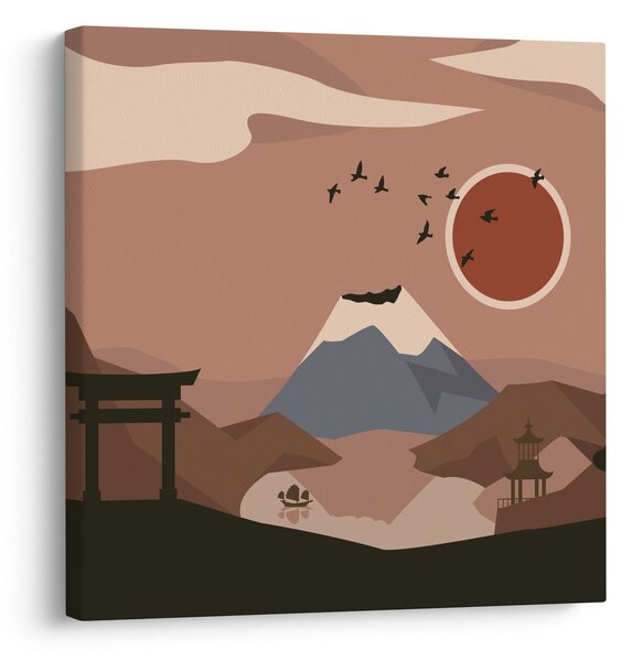 Obraz - Japonsko N⁰1 (30x30 cm)