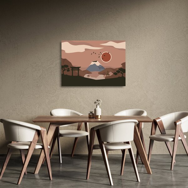 Skleněný obraz - Japonsko N⁰1 (70x50 cm)