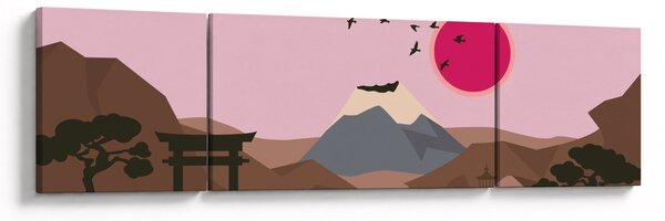 Obraz - Japonsko N⁰2 (170x50 cm)