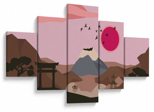 Obraz - Japonsko N⁰2 (125x70 cm)
