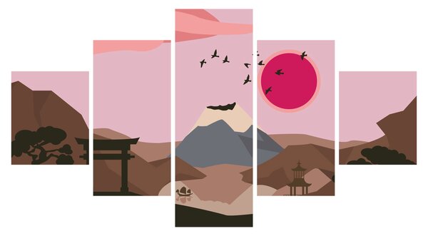 Obraz - Japonsko N⁰2 (125x70 cm)