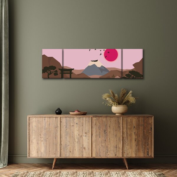 Obraz - Japonsko N⁰2 (170x50 cm)