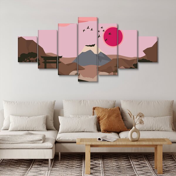 Obraz - Japonsko N⁰2 (210x100 cm)