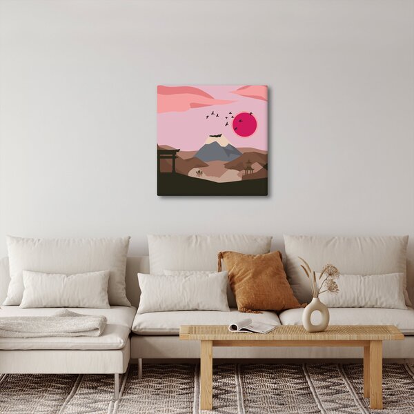 Obraz - Japonsko N⁰2 (30x30 cm)