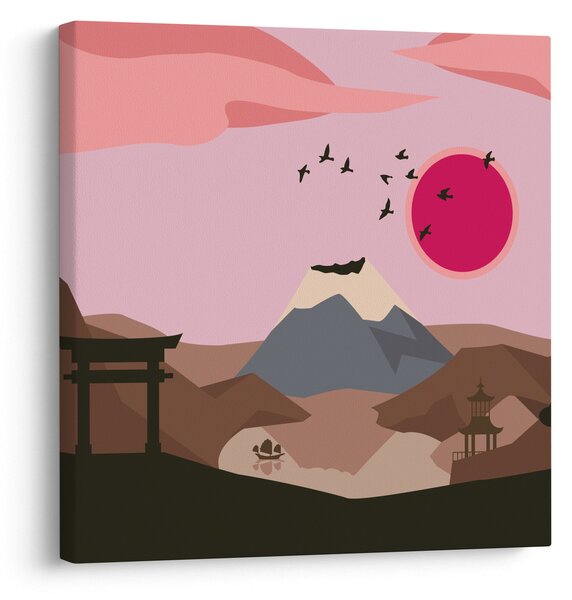 Obraz - Japonsko N⁰2 (30x30 cm)
