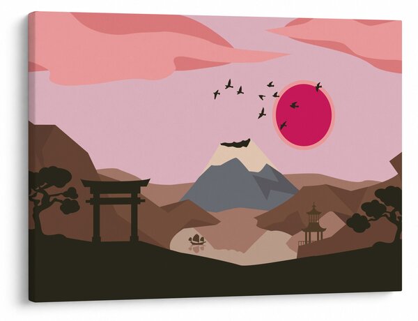 Obraz - Japonsko N⁰2 (70x50 cm)