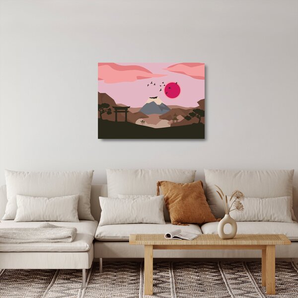 Skleněný obraz - Japonsko N⁰2 (70x50 cm)
