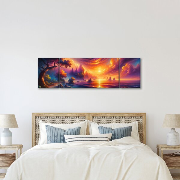 Obraz - Magický svět (170x50 cm)