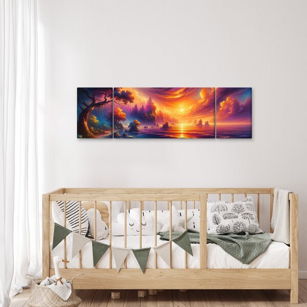 Obraz - Magický svět (170x50 cm)