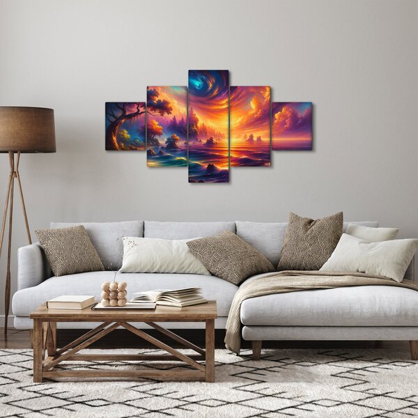 Obraz - Magický svět (125x70 cm)