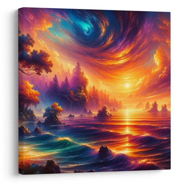 Obraz - Magický svět (30x30 cm)