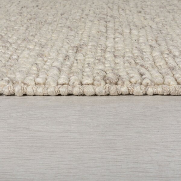 Světle šedý ručně tkaný koberec s příměsí vlny 160x230 cm Minerals – Flair Rugs
