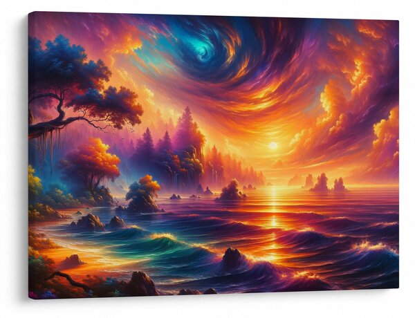 Obraz - Magický svět (70x50 cm)