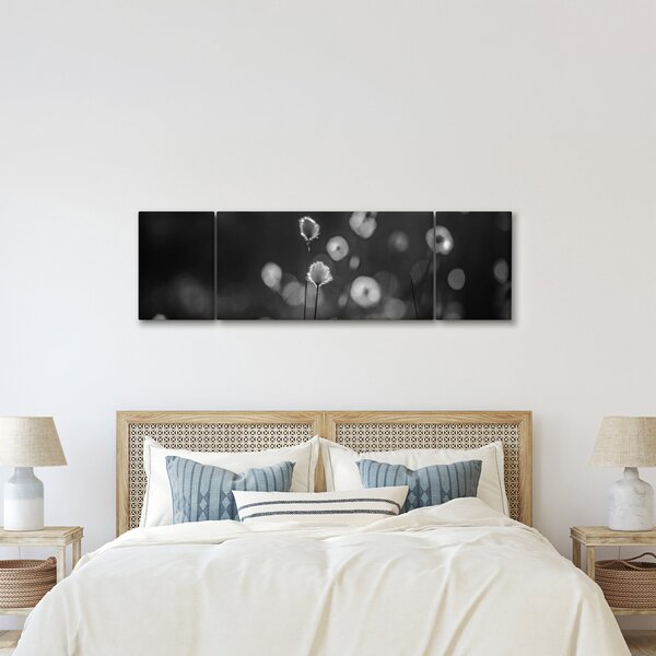 Obraz - Cottongrass na louce (170x50 cm)