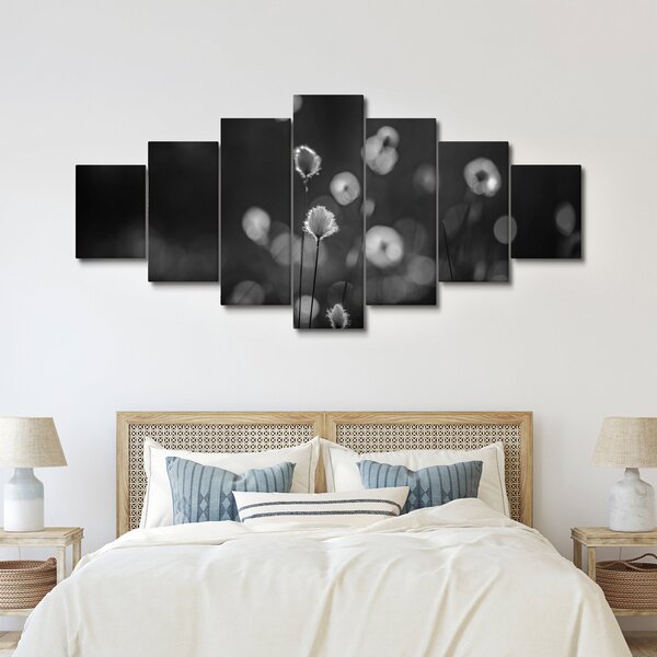 Obraz - Cottongrass na louce (210x100 cm)