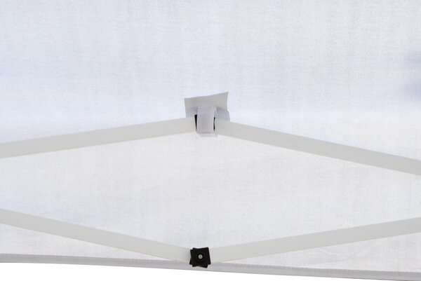 Pavilon Outsunny přibližně 3x3m, voděodolný stabilní, zimní pop-up skládací pavilon, UV ochrana, skládací zahradní stan s taškou, bílý | Aosom