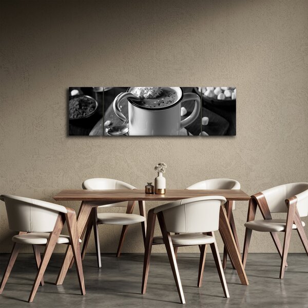 Obraz - Vánoční horká čokoláda (170x50 cm)