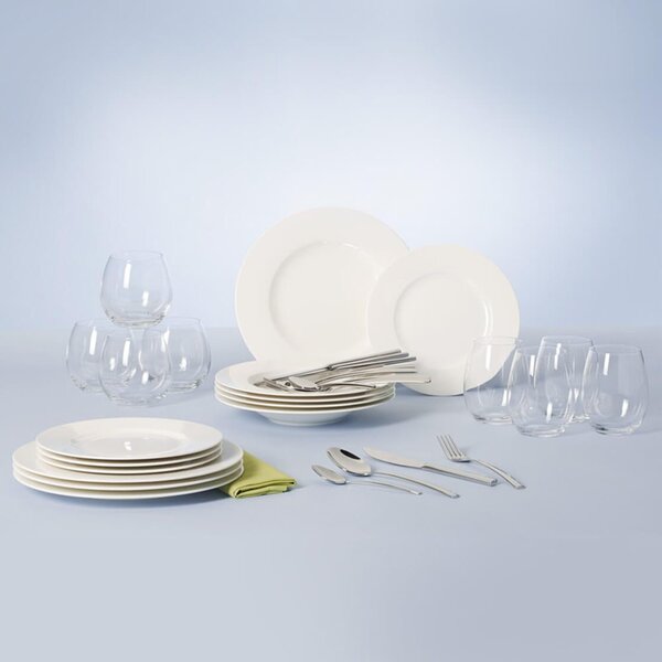 Wonderful World White 4 Friends Sada 36 ks, Villeroy & Boch