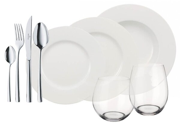 Wonderful World White 4 Friends Sada 36 ks, Villeroy & Boch