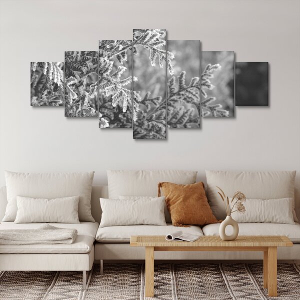 Obraz - Smrkový les (210x100 cm)