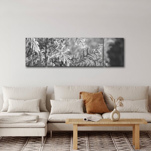 Obraz - Smrkový les (170x50 cm)