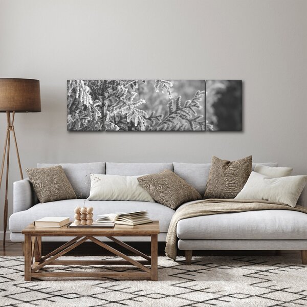 Obraz - Smrkový les (170x50 cm)