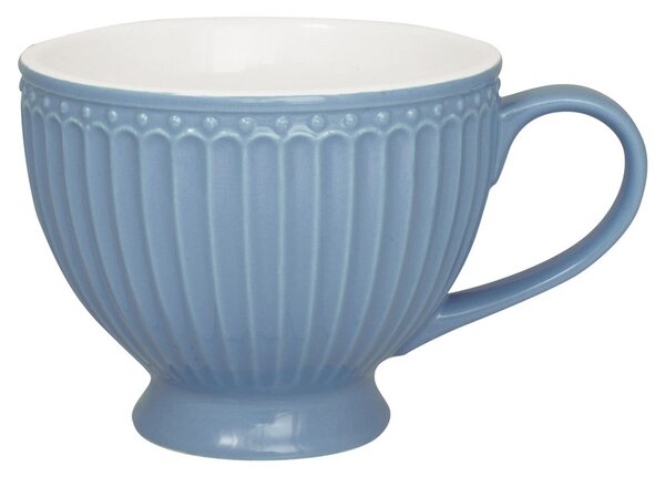 Modrý porcelánový šálek Green Gate Alice, 400 ml