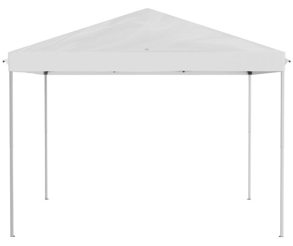 Pavilion Outsunny cca 3x3m, voděodolný stabilní zimní skládací pavilion s UV ochranou, skládací párty stan s 4 bočními panely, taška na zahradní pavil