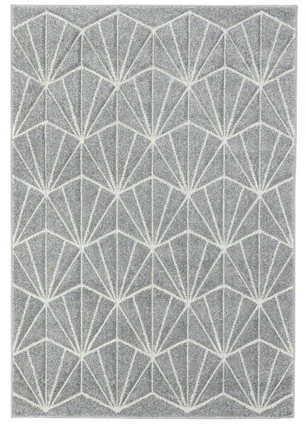 Breno Kusový koberec PORTLAND 750/RT4N, Šedá, Vícebarevné, 67 x 120 cm