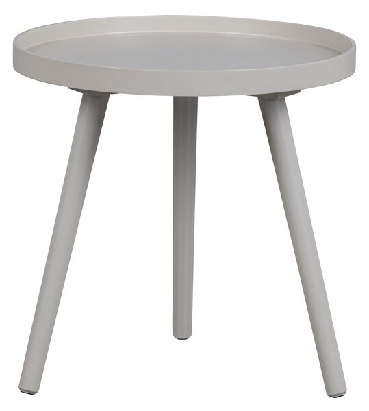 WOOOD Odkládací stolek SASHA světle šedý 375426-GC