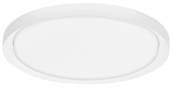 Bílé kovové stropní LED světlo Nova Luce Troy 56 cm