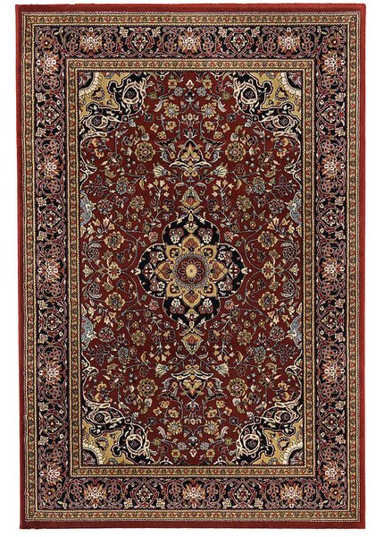 Breno Kusový koberec JENEEN 132/C78R, Červená, Vícebarevné, 160 x 235 cm
