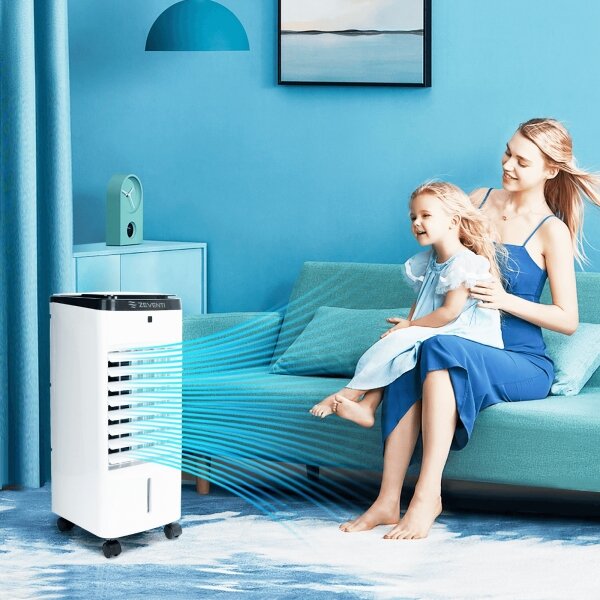 ZEVENTI - Ochlazovač vzduchu 60W/230V černá/bílá + DO