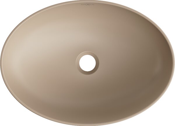 Mexen Cornelia umyvadlo na desku 50 x 37 cm, cappuccino mat - 21885064