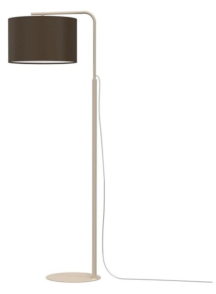 Stojací lampa ARDEN 1xE27/15W/230V béžová/hnědá