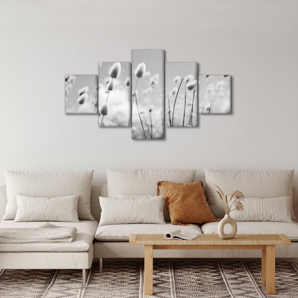 Obraz - Boho bunny tail grass (125x70 cm)